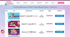Desktop Screenshot of bingosweets.com